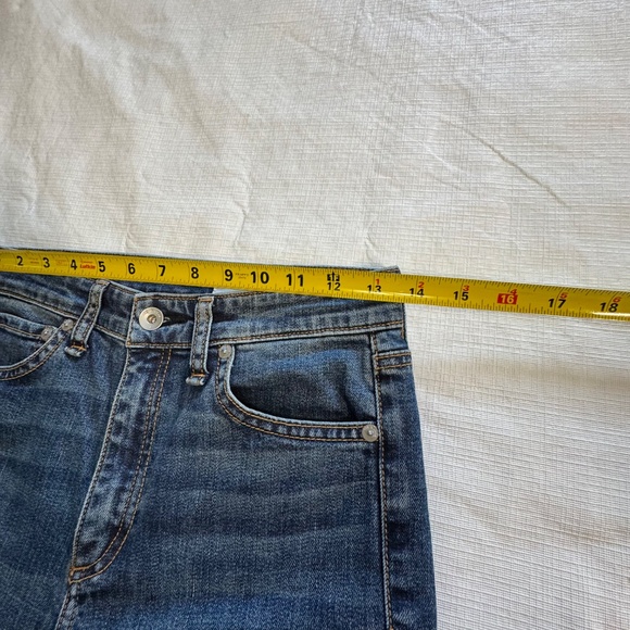 rag & bone Classic Blue Cropped Jeans - Picture 8 of 11